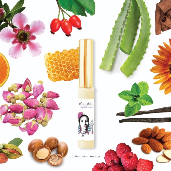 White Pearl Iridescent Shimmer Organic Lip Gloss Plumper Treatment Wand - Picture 3 of 16